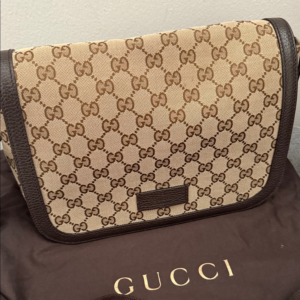 Gucci Monogram Crossbody Bag - Picture 2 of 7